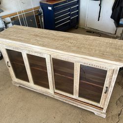 Wood Entertainment Center