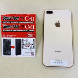 🔥⌚️⌚️iPhone 8 Plus 64gb Factory Unlocked With Warranty 