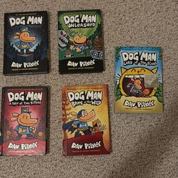 Dog Man comics bundle