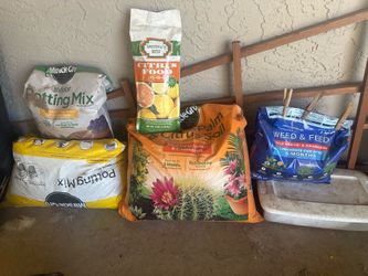 FREE potting mix for plants