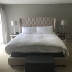 California King Headboard and Bedframe