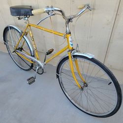 Vintage Bicycle Western Flyer 3 Speed Fairway Flyer Mens 26" Road Bike