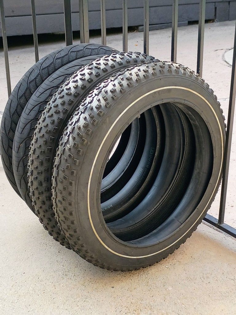 20×4 Fat Tire With Tubes