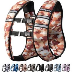 “New”Camo Weighted Vest(unisex)(12 Lbs)retail$39