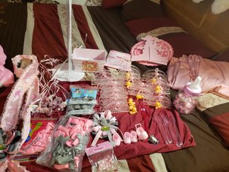 Baby shower girl decorations
