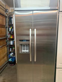36in KitchenAid Stainless Steel Side-by-Side Refrigerator