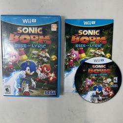 Sonic Boom: Rise of Lyric - Nintendo Wii U, Nintendo Wii U