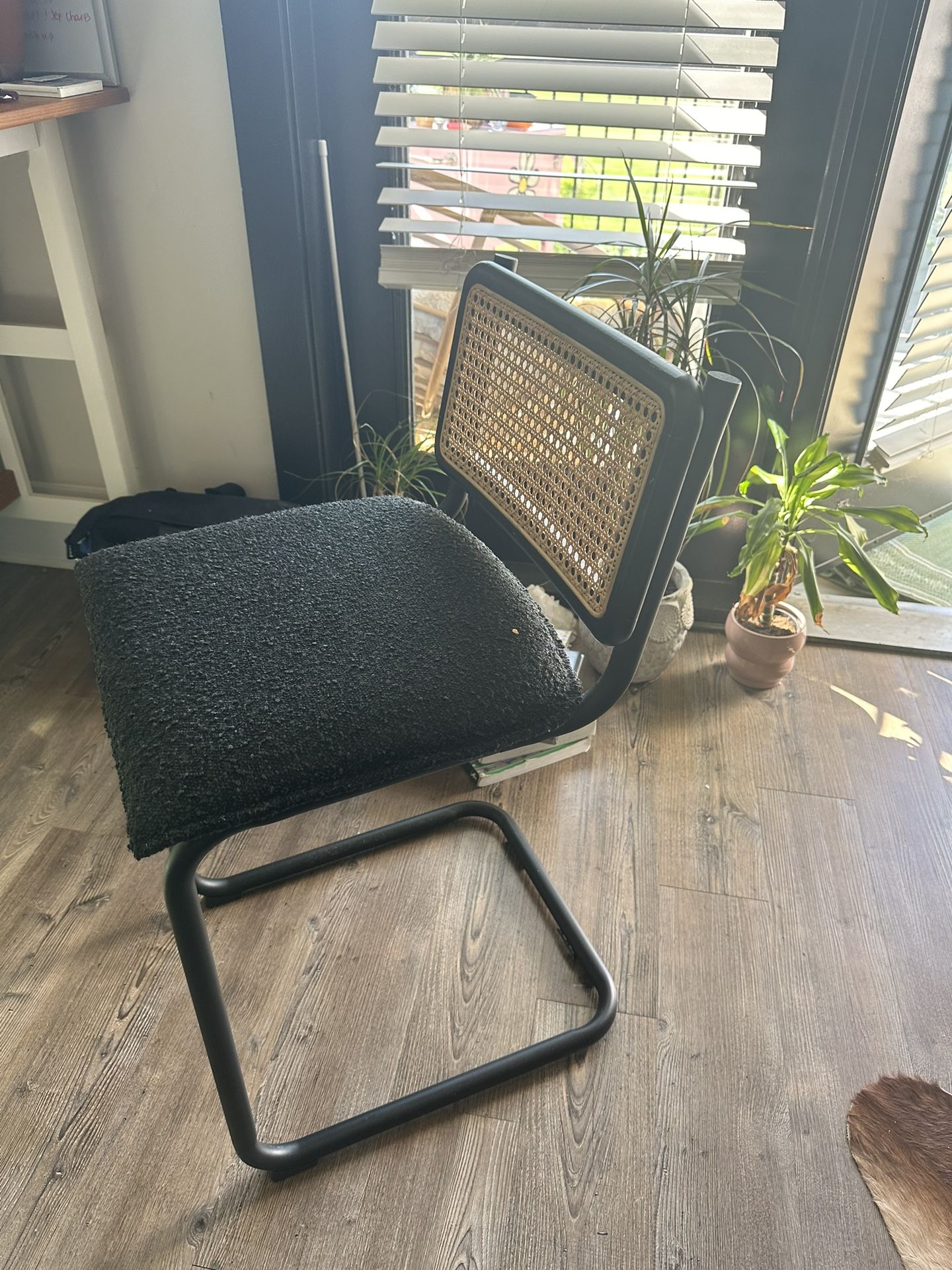 Bar Height Cane Back Chairs Set Of Two 