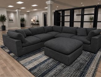 CHARCOAL GREY MODULAR SECTIONAL 🛋️