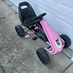 Go Cart Peddle Car Ages 3-8 Adjustable Seat 