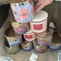 Candles From Bath And Body Works 
