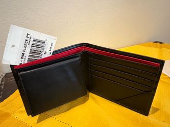 B-WM FLEECE PT Men’s Wallet Black