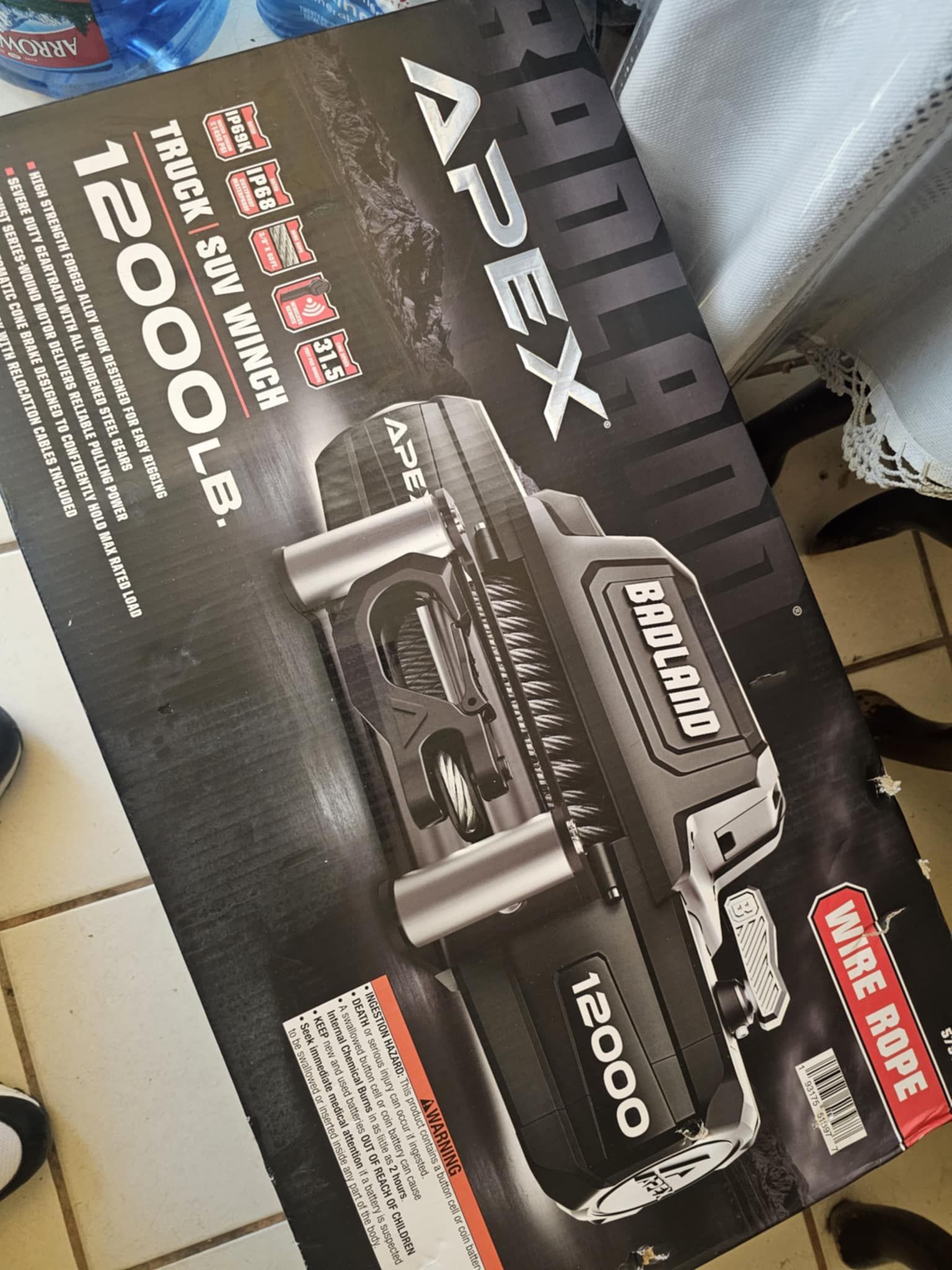 Apex Badlands Winch