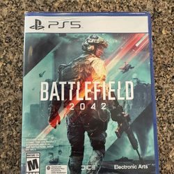 PLAYSTATION 5 BATTLE FIELD  2042 NEW