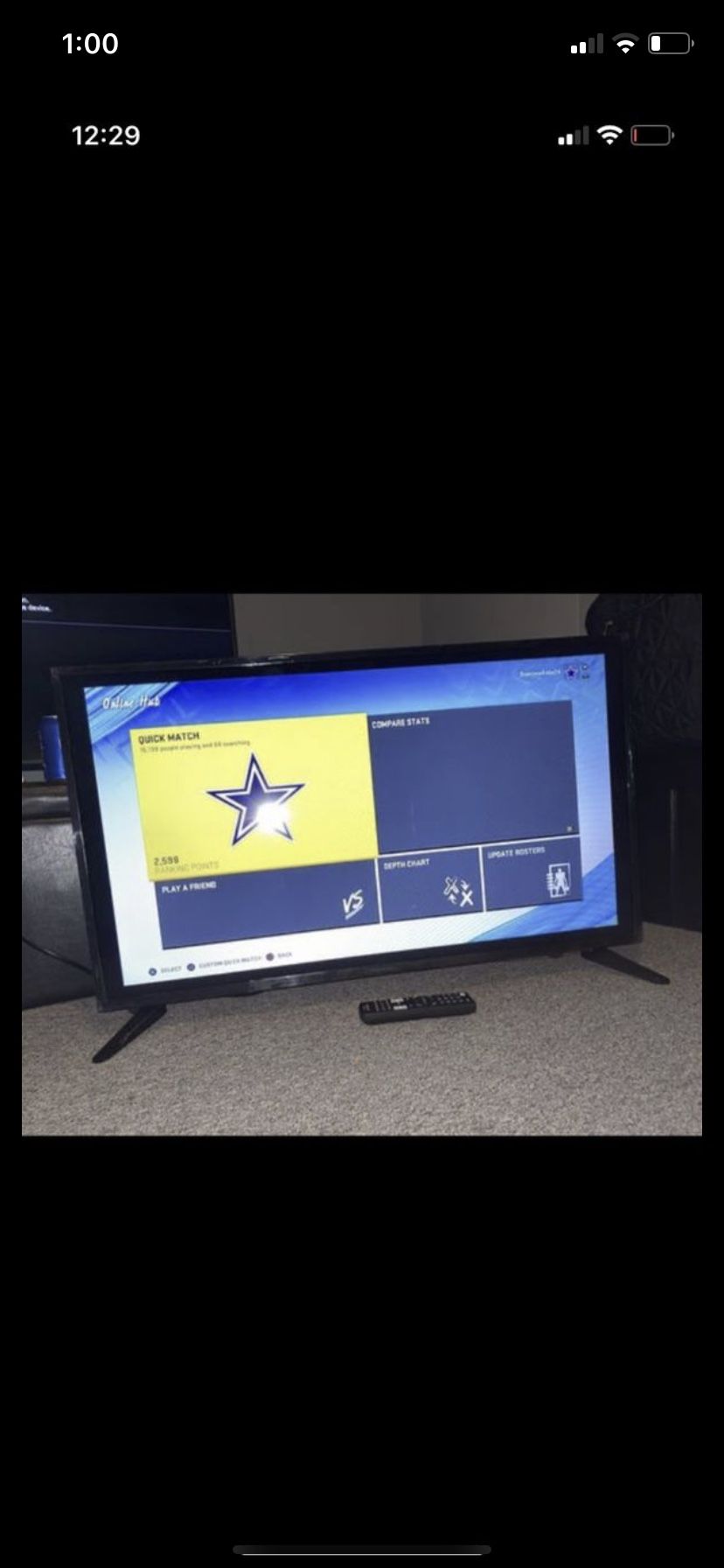 39 inch Insignia Tv