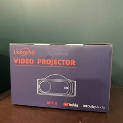 Brand-New Lisowod L61Pro Smart Projector — Sealed Gift (Never Opened)