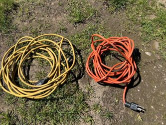 Yellow Electrical Cord