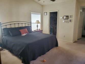 California King Sleep Number Bed and Headboard