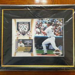 Jason Giambi Autograph Card