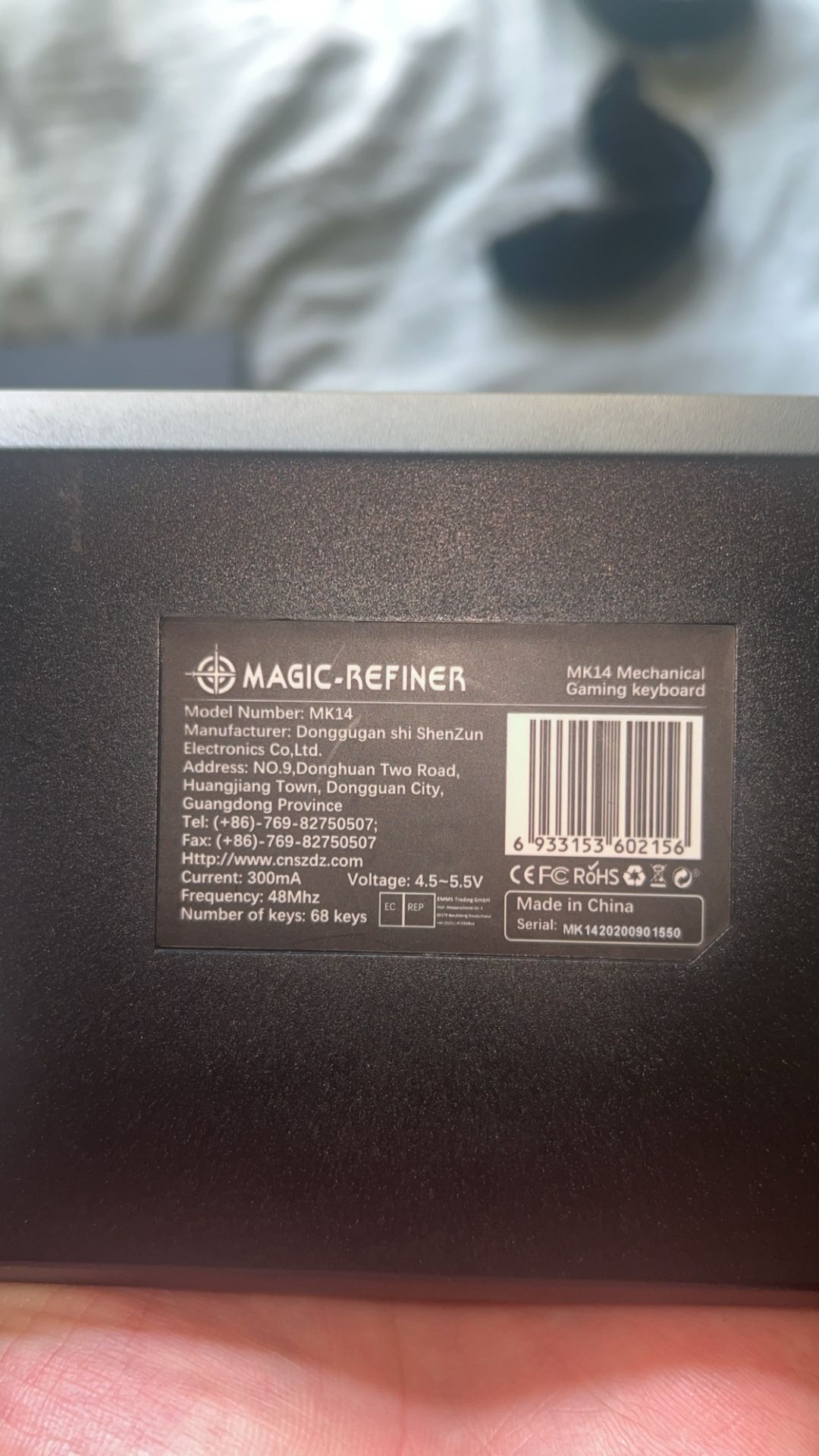 monitor and keyboard