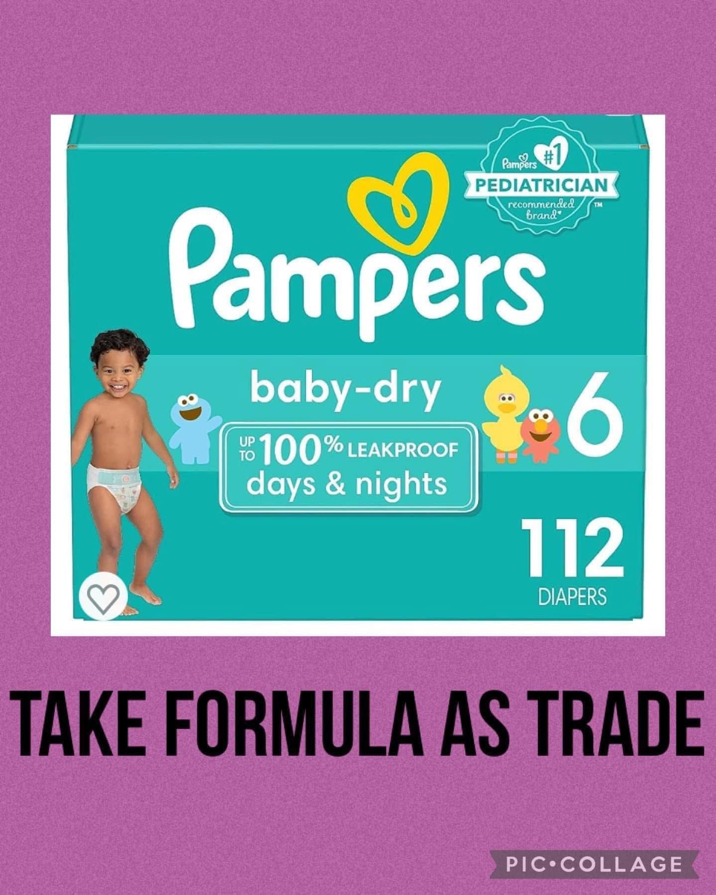 Pampers Baby Dry Size 6 -Diapers - Pañales