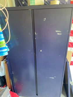 Storage cabinet metal