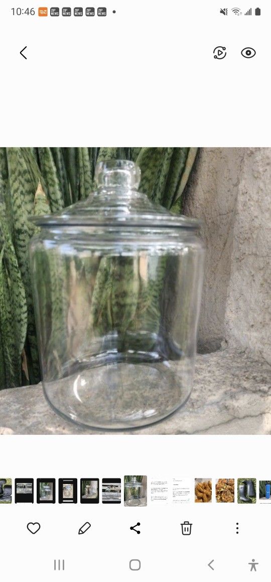 (6) Pantry Jars, $12 Each, See 5 Pics
