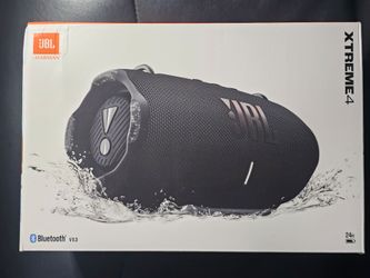 Brand New JBL Xtreme 4 Portable Wireless Waterproof Bluetooth Speaker (Black)