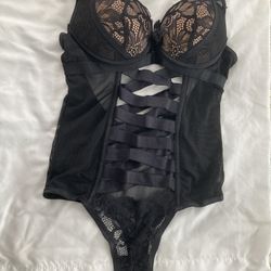 Fredericks Of Hollywood Bodysuit Small