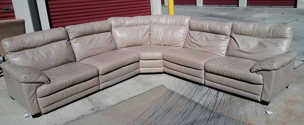 Julius sale leather sectional