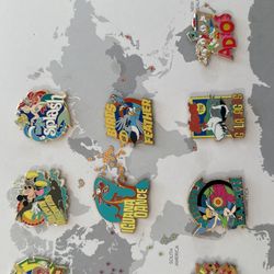Disney Galapagos Pin Set