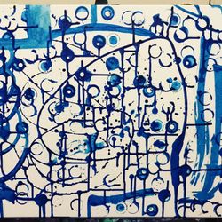 Original Painting 20 X 16 in Canvas