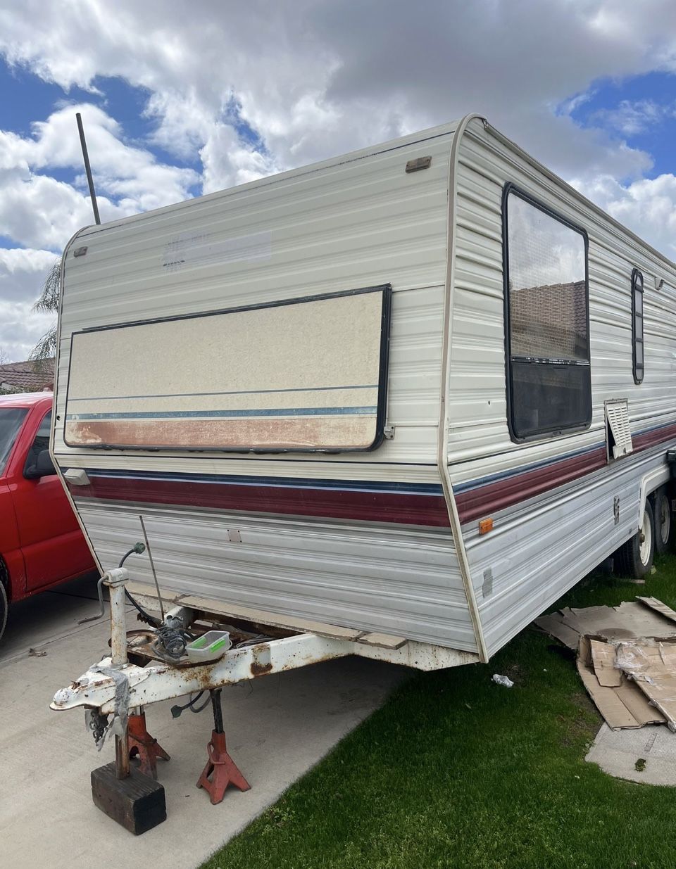 RV HOME 🏠 1989 TERRY - Need Work/ Super Good Deal