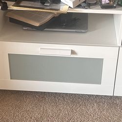 White TV Stand