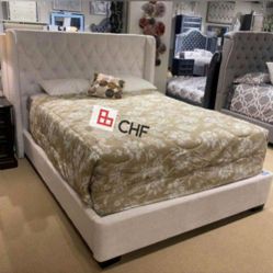 Queen  / California King / Eastern King Size Bed Frame  ( Mattress Sold Separately )