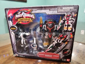 Power Rangers Operation Overdrive Black Transtek Armor Machine 2006