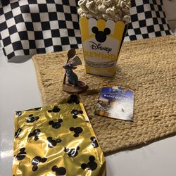 Disney Rewind Collectible Figure In Popcorn Bucket - Ratatouille