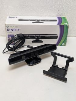 OEM Microsoft Kinect Sensor Bar for Xbox 360 Model 1475 in Box with mount clip stand