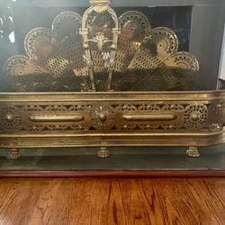 Brass Fireplace Fender
