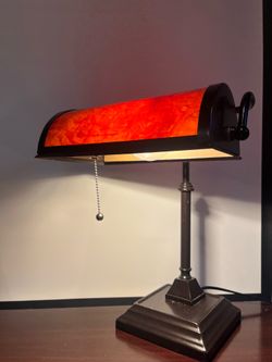 Vintage Style Banker’s Desk Lamp