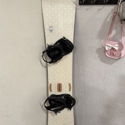 K2 Podium Snowboard 161cm With Bindings 