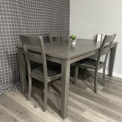 Grey Dining Table 
