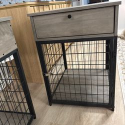 Dog Crate - End Table - Night Stand - Crate With Storage