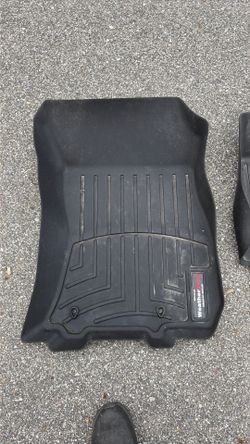 Weather Tech front and rear floor mats