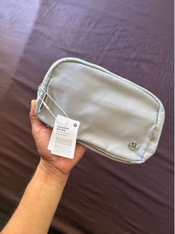 Grey belt bag