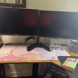 Double monitor Set Up