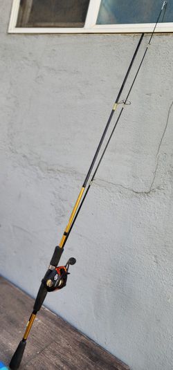 Silstar glass classic 4'3” ultra lite fishing rod pared with a Shakespeare  sigma 2200 series for Sale in Oakland, CA - OfferUp