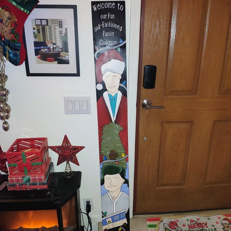 Christmas Vacation Welcome Sign