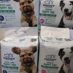 4 Packages Of Puppy Dog Training Pee Pads 