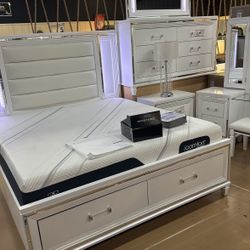 King Bed Frame (no Mattress Included)